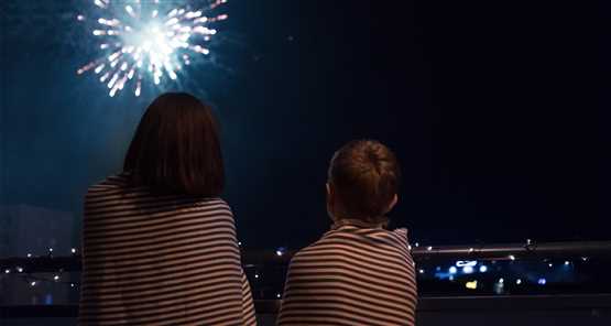 family fireworks